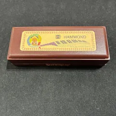 【美品】スズキ HAMMOND HA-20 10穴ハーモニカ ブルースハープ ケース付きのサムネイル