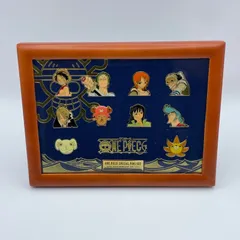 【限定】ONE PIECE 10周年記念 ピンズセット 額縁付き ジャンプフェスタ　（OK）のサムネイル