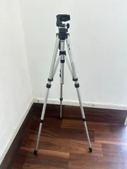R【中古品】SLIK スリック 800G  Ⅲアルミ三脚 3way 雲台 軽量のサムネイル