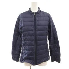 マックスマーラ MAX MARA LEISURE ダウンジャケット ブルゾン ジップアップ 40 青 ブルー /JS ■ECG007のサムネイル