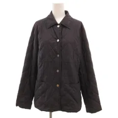 アクアスキュータム AQUASCUTUM キルティングジャケット 中綿 ブルゾン 裏地花がら 4F 紺 ネイビー /JS ■ECF007のサムネイル