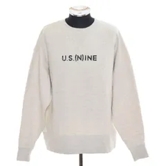 586118 NUMBER （N）INE ナンバーナイン ●スウェットシャツ トレーナー U.S.（N）INE VINTAGE GAZETTE PULLOVER SWEATSHIRT サイズ2 メンズ ベージュ系のサムネイル