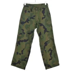 589231 未使用品 WAREHOUSE ウエアハウス ユーティリティパンツ ●USMC HBT P53 UTILITY PANTS FIRST-TIME CAMOUFLAGE ONE WASH サイズW30 メンズ 日本製 グリーンのサムネイル