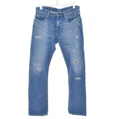 589620 HYSTERIC GLAMOUR ヒステリックグラマー ●スウェットデニムパンツ 0263CP02 サイズL メンズ 日本製 インディゴのサムネイル