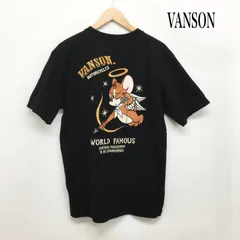 ヴァンソン VANSON バンソン  TOM & JERRY トムとジェリー コラボ 刺繍 半袖 Tシャツ メンズ L ISItems【USED】【古着】【中古】50163925のサムネイル