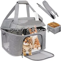 ペットバッグ ショルダーバッグ キャリーケース リュックキャリー 顔出し 透明窓 猫犬兎 ペット用品のサムネイル