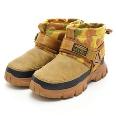 594164 NATAL DESIGN × SHAKA 네이탈 디자인 × 샤카 ◆ 스낵 부티 부츠 SNUG BOOTIE AT ND ver. 사이즈 25.0cm 남성 카모 × 베이지 계열