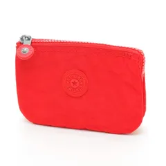 594926 KIPLING キプリング ポーチ ナイロン 3ポケット レディース レッドのサムネイル