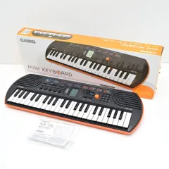 595292 CASIO カシオ 電子キーボード 電子ピアノ Casiotone ミニキーボード SA-76 44鍵盤 音取りやお子様用にのサムネイル
