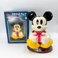 【箱付き・動作確認済】昭和レトロ ミッキーマウス マスコットランプ ルームライトのサムネイル