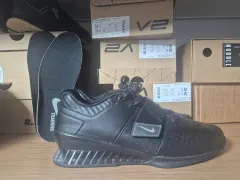 270 NIKE レオ3XD ブラック メタリック グレー Men's Nike Romaleos 3 WH/BK/VLT ao7987-001 アメリカ NIKE 正規品 レオ3 XD メタリック ブラックのサムネイル