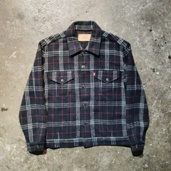 LEVI'S 02年製 70599-91 ウールトラッカージャケット チェック リーバイス 00sのサムネイル