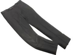 COMME CA MEN コムサメン トラウザー パンツ size46/黒 ■■ メンズのサムネイル