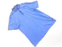G-STAR RAW ジースターロゥ ジップ ポロシャツ sizeXXL/青 ■◆ メンズのサムネイル