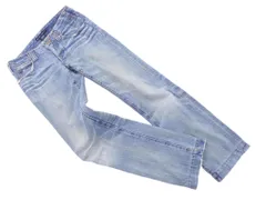 Ralph Lauren ラルフローレン ボタンフライ デニムパンツ size7/青 ■■ レディースのサムネイル