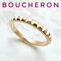 美品🌟BOUCHERON クルドパリ ピンクゴールド リング #61約20号 Uのサムネイル