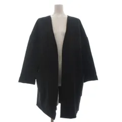 ザラ ベーシック ZARA BASIC カーディガン 長袖 黒 ブラック S ■OOMのサムネイル