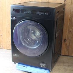 引き取りのみ ニトリ 乾燥機付き洗濯機 ブラック10kg 使用回数10回ほど