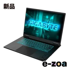 GIGABYTE ギガバイト GAMING A16 GA65H ゲーミングノートPC 16インチ/Ryzen 7 170/GeForce RTX5060 A16 5VHP3JP893SH (2678701)のサムネイル