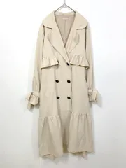axes femme アクシーズファム ガーリー フリル フレア ポエティック トレンチ コート sizeM/ベージュ ■◇ レディースのサムネイル
