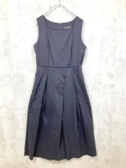 TOMORROWLAND collection トゥモローランド スクエアネック タック オールインワン size36/濃紺 ■◇ レディースのサムネイル
