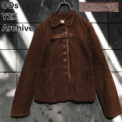 90s Rampel VINTAGE Archive SPAIN TECH 極上 滑らか 本革 ラムスキン
