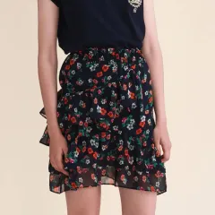 マージュ フローラル シフォン スカートのサムネイル