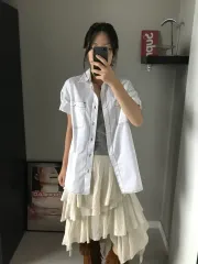 ディッキーズ オールドスクール スティッチ 白 半袖 Tシャツのサムネイル
