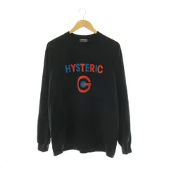 ヒステリックグラマー HYSTERIC GLAMOUR DIZZY&MILKY Tシャツ カットソー 長袖 ロンT ロゴ L ブラック レッド ブルー /DO ■GY18のサムネイル