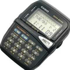 稼働/新品電池/訳有　CASIO　カシオ　データバンク　テレメモ150　DBM-150　腕時計　クォーツ　計算機　【m48】 稼働/新品電池/訳有 CASIO カシオ データバンク テレメモ150 DBM-150