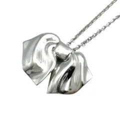 Tiffany & Co. ティファニー ネックレス アクセサリー シルバー 925 リボン ボウ モチーフ 希少 【aa1】のサムネイル