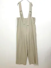 B.C STOCK SIMPLICITE シンプリシテェ リネンライクヘザータックワイド サロペット オーバーオール ベージュ ■■ レディースのサムネイル
