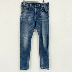 ARMANI JEANS　アルマーニジーンズ　デニムパンツ/ジーンズ　ジップフライ　インディゴ　29サイズ　古着のサムネイル