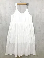 新品 FREAK'S STORE フリークスストア インド ティアード キャミ ワンピース sizeS/白 ■◆レディースのサムネイル
