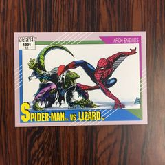 3648217 112 SPIDER-MAN VS LIZARD Impel 마블 슈퍼 히어로즈 시리즈 트레카
