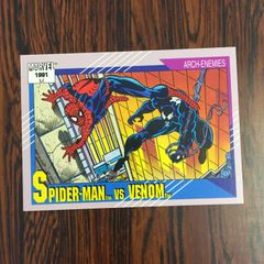 3648229 91 SPIDER-MAN VS VENOM Impel 마블 슈퍼 히어로즈 시리즈 트레카