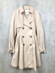 dazzlin ダズリン 021610000101 袖リボン トレンチ コート sizeS/ベージュ  ■■レディースのサムネイル