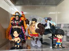ワンピース プライズフィギュア 麦わら一味セット コレクションケース