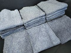 平和屋着物＊夏物 男性 紗紬 格子 正絹 逸品 AABJ9098jd - メルカリ