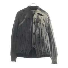Maison Martin Margiela (メゾンマルタンマルジェラ) 00-01AW アーティザナル デストロイニット ドッキング スタンドカラージャケット アーカイブのサムネイル
