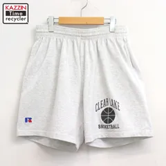 90s USA製 vintage RUSSELL カレッジ ショートパンツ メンズ 表記XLサイズのサムネイル