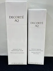 s26t-0089y【中古】【未使用】【未開封】DECORTE AQ　コスメデコルテ　AQ　ラディアンス　ボディウォッシュ　ボディミルク　セット　まとめ　2点のサムネイル