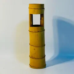 二重切花入 竹製 ① 花瓶 花器 華道 花道 お花 生け花 花立 水盤 水器 いけばな 池坊 小原流 草月流 古流 自由花 変形花器 送料込み フォロー割 クーポンご利用可能 お値引き交渉可能 一点限りのサムネイル