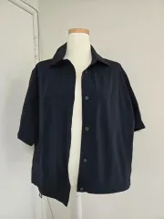 新品) DKNY ゴルフ ブラック 半袖 シャツのサムネイル