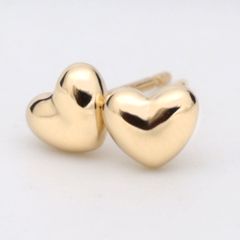 アナトメタル パフィハートエンド 18K イエローゴールド 16G 2個 中古