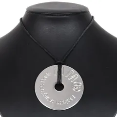 エムエム 6 メゾン マルジェラMM6 MAISON MARGIELA メタルロゴネックレス シルバーのサムネイル