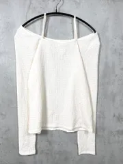 美品 mysty woman ミスティウーマン MW060734TN ストリング シャーリング 長袖 カットソー sizeF/アイボリー ■◇レディースのサムネイル