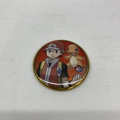ポケモン レッド ヒトカゲ 缶バッジ カントー編 ポケモンセンター