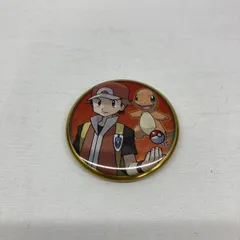 【中古】ポケモン ポケットモンスター 缶バッジコレクション ～カントー編～ 主人公(男の子)＆ヒトカゲ 本体のみ[97]のサムネイル