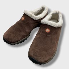 ☆MERRELLメレル☆アンコールフロスト☆スエードボアモックシューズ☆スノーシューズ☆キッズ☆ブラウン☆22.5-23cm☆G26Mのサムネイル